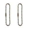 Iron Bead Chain Candy Color Ball Diy Jewelry Accessories Painting Key Chain Pendant Material