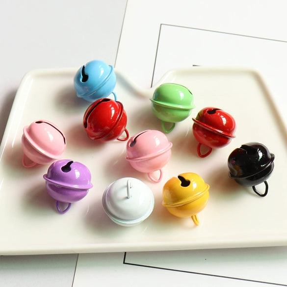 Iron Bell Keychain Accessories In Color Paint With Simple Style
