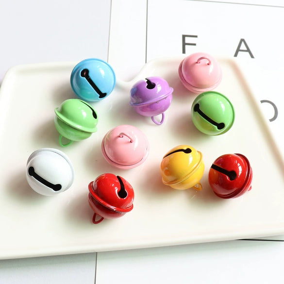 Iron Bell Keychain Accessories In Color Paint With Simple Style