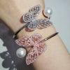 Irregular Adjustable Bracelet Copper Geometric Electroplating Design