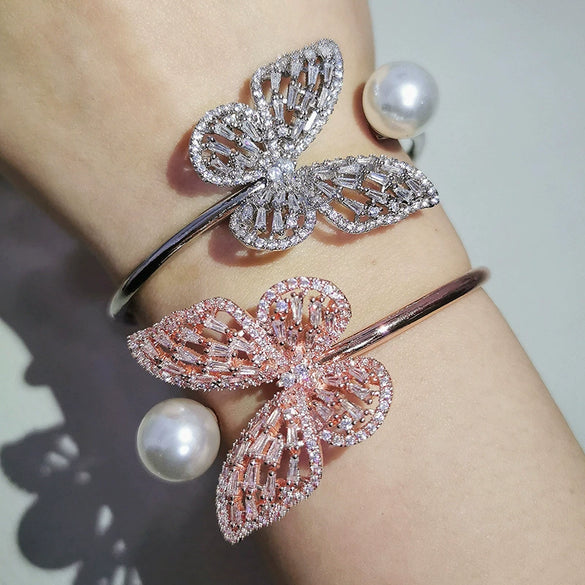 Irregular Adjustable Bracelet Copper Geometric Electroplating Design