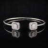 Irregular Adjustable Bracelet Copper Geometric Electroplating Design