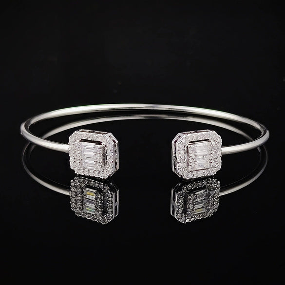 Irregular Adjustable Bracelet Copper Geometric Electroplating Design