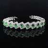 Irregular Adjustable Bracelet Copper Geometric Electroplating Design