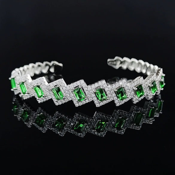 Irregular Adjustable Bracelet Copper Geometric Electroplating Design