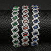 Irregular Adjustable Bracelet Copper Geometric Electroplating Design