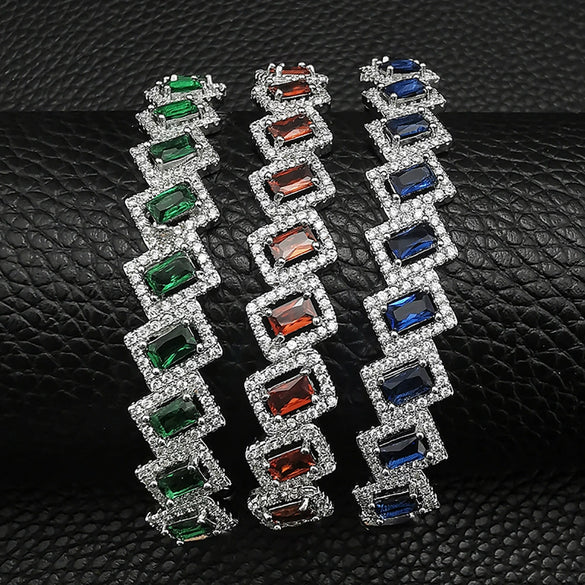 Irregular Adjustable Bracelet Copper Geometric Electroplating Design
