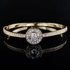 Irregular Adjustable Bracelet Copper Geometric Electroplating Design