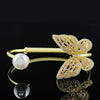 Irregular Adjustable Bracelet Copper Geometric Electroplating Design