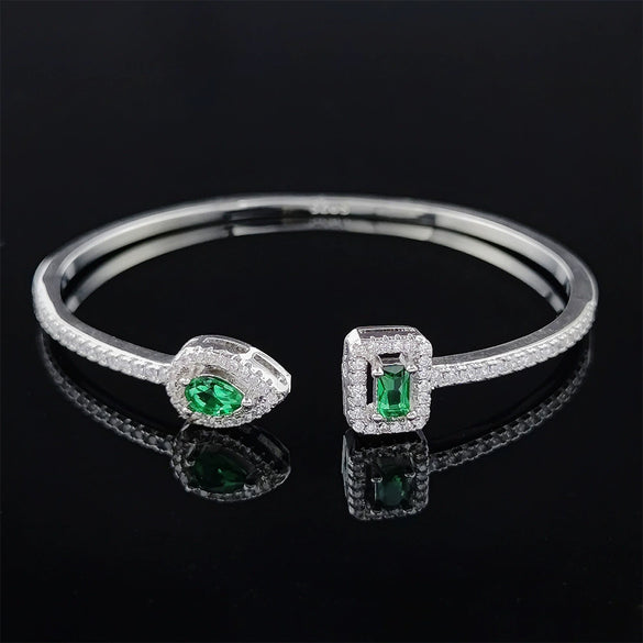 Irregular Adjustable Bracelet Copper Geometric Electroplating Design