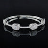 Irregular Adjustable Bracelet Copper Geometric Electroplating Design