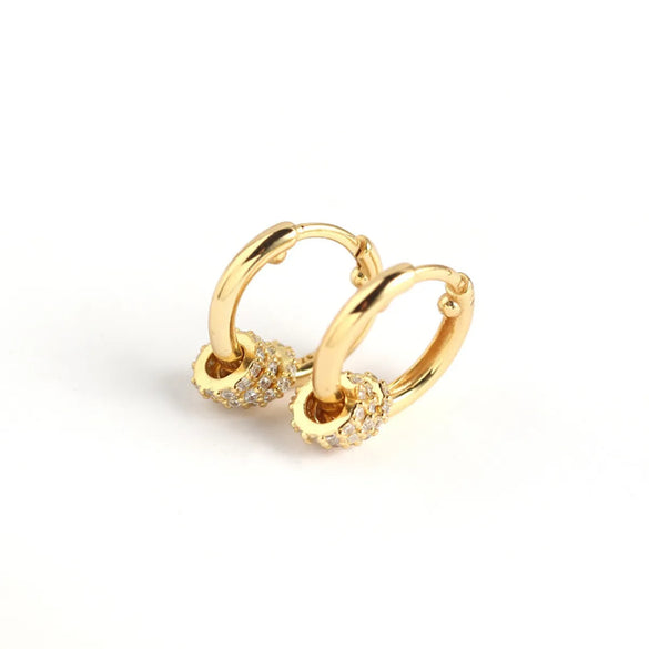 Geometric Gem Earrings