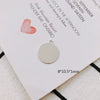 Jewelry Accessories Alloy Copper Electroplating Single Hanging Disc Pendant For Hair And Earrings