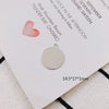 Jewelry Accessories Alloy Copper Electroplating Single Hanging Disc Pendant For Hair And Earrings