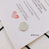 Jewelry Accessories Alloy Copper Electroplating Single Hanging Disc Pendant For Hair And Earrings