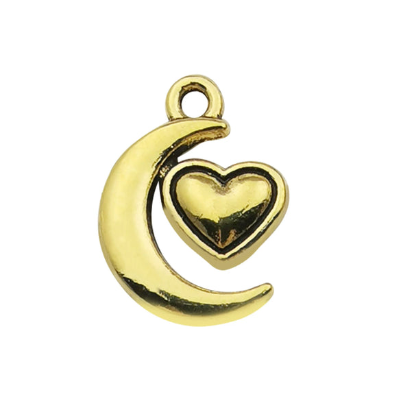 Jewelry Accessories Alloy Mixed Sun Moon Star Natural Style Electroplating Diy Bracelet Necklace Earrings Pendant