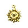 Jewelry Accessories Alloy Mixed Sun Moon Star Natural Style Electroplating Diy Bracelet Necklace Earrings Pendant