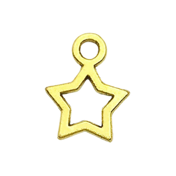 Jewelry Accessories Alloy Mixed Sun Moon Star Natural Style Electroplating Diy Bracelet Necklace Earrings Pendant