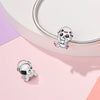 Jewelry Accessories Beads Bracelet Silver Plated Cat Dripping Oil Style