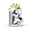 Jewelry Accessories Bracelet Copper Plated 925 Silver Original Design Dripping Oil Letter Pendant Beads