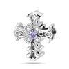 Jewelry Accessories Bracelet Copper Silver Plated Romantic Classical Butterfly Cross Key Charm Beads Dripping Oil Design