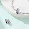 Jewelry Accessories Bracelet Copper Silver Plated Romantic Classical Butterfly Cross Key Charm Beads Dripping Oil Design