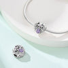 Jewelry Accessories Bracelet Copper Silver Plated Romantic Classical Butterfly Cross Key Charm Beads Dripping Oil Design