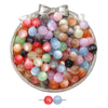 Jewelry Accessories Bracelet Diy Handmade Beaded Material With Plastic And Resin Round Bead Imitation Cat Eye