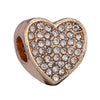 Jewelry Accessories Bracelet Metal Beaded With Love Painting Oil Exquisite Rose Totem Pattern Electroplating