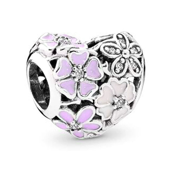 Jewelry Accessories Bracelet Metal Beaded With Love Painting Oil Exquisite Rose Totem Pattern Electroplating