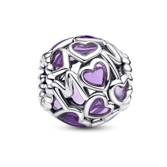 Jewelry Accessories Bracelet Metal Beaded With Love Painting Oil Exquisite Rose Totem Pattern Electroplating