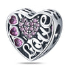 Jewelry Accessories Bracelet Necklace Heart Shape Pendant Copper Silver Plated Dripping Oil