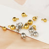Jewelry Accessories Bracelet Necklace Made Of 18K Real Gold And Stainless Steel With Round Silicone Nonslip Adjustable Positioning Beads Electroplated And Handmade