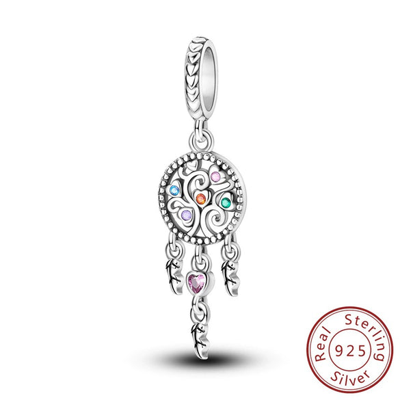 Jewelry Accessories Bracelet Necklace S925 Silver Tulip Pendant With Dripping Oil Treatment