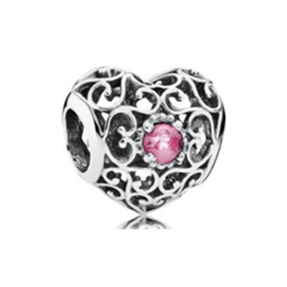Jewelry Accessories Bracelet Silver Metal Totem Pattern Electroplated Love Life Tree Chain