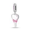 Jewelry Accessories Bracelet Silver Plated Heart Pendant Beads Dripping Oil Original Design
