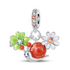 Jewelry Accessories Bracelet White Copper Silver Plated Dripping Oil Style