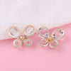 Jewelry Accessories Butterfly Alloy Electroplated Embedded Zircon Bare Diamond Mobile Phone Shell Stick Drill Material Wholesale