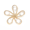 Jewelry Accessories Butterfly Alloy Electroplated Embedded Zircon Bare Diamond Mobile Phone Shell Stick Drill Material Wholesale
