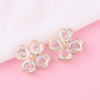 Jewelry Accessories Butterfly Alloy Electroplated Embedded Zircon Bare Diamond Mobile Phone Shell Stick Drill Material Wholesale