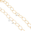 Jewelry Accessories Chain Stainless Steel Handmade Electroplated 18K Real Gold