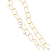 Jewelry Accessories Chain Stainless Steel Handmade Electroplated 18K Real Gold