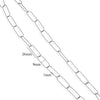 Jewelry Accessories Chain Stainless Steel Handmade Electroplated 18K Real Gold