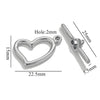 Jewelry Accessories Connection Buckle Stainless Steel Electroplating Gold Finishing