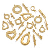 Jewelry Accessories Connection Buckle Stainless Steel Electroplating Gold Finishing