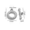 Jewelry Accessories Connection Buckle Stainless Steel Electroplating Gold Finishing