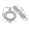 Jewelry Accessories Connection Buckle Stainless Steel Electroplating Gold Finishing