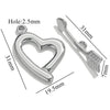 Jewelry Accessories Connection Buckle Stainless Steel Electroplating Gold Finishing