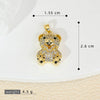 Jewelry Accessories Copper Animal Pendant Necklace Earrings Bracelet With Cartoon Style And Electroplating Treatment