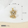 Jewelry Accessories Copper Animal Pendant Necklace Earrings Bracelet With Cartoon Style And Electroplating Treatment